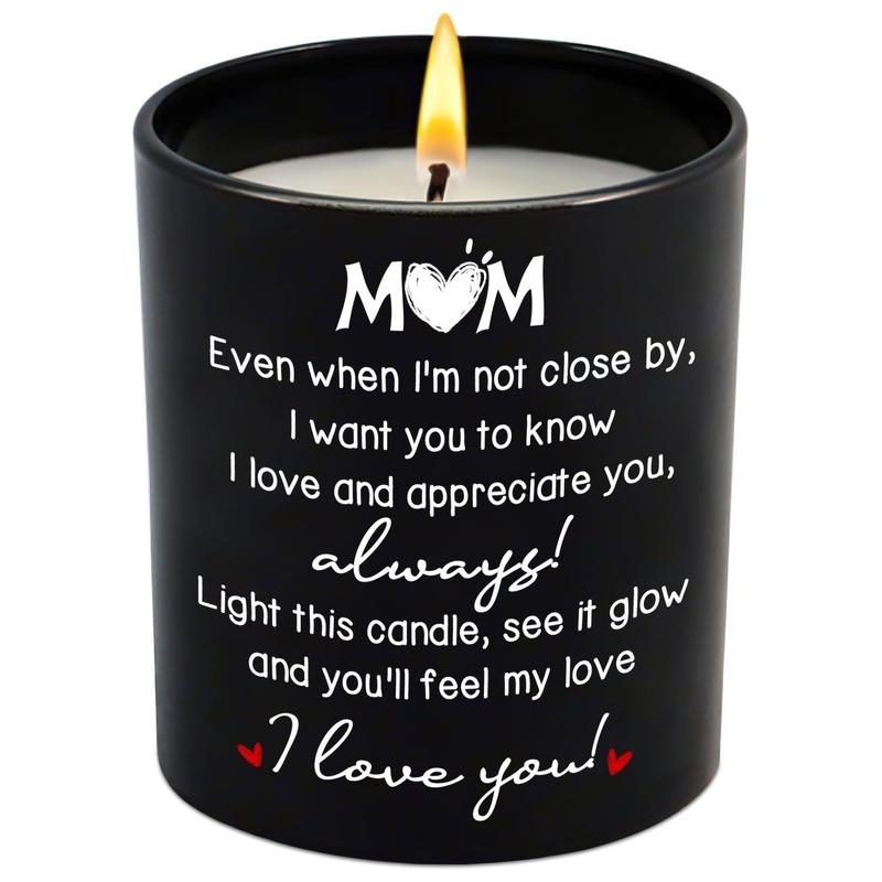 Gifts for Mom from Daughter, Son, Bonus Mom, Stepmom Gifts, Long Distance - Birthday Gift, Christmas Gift for Mother - Lavender Scented Candle 10oz