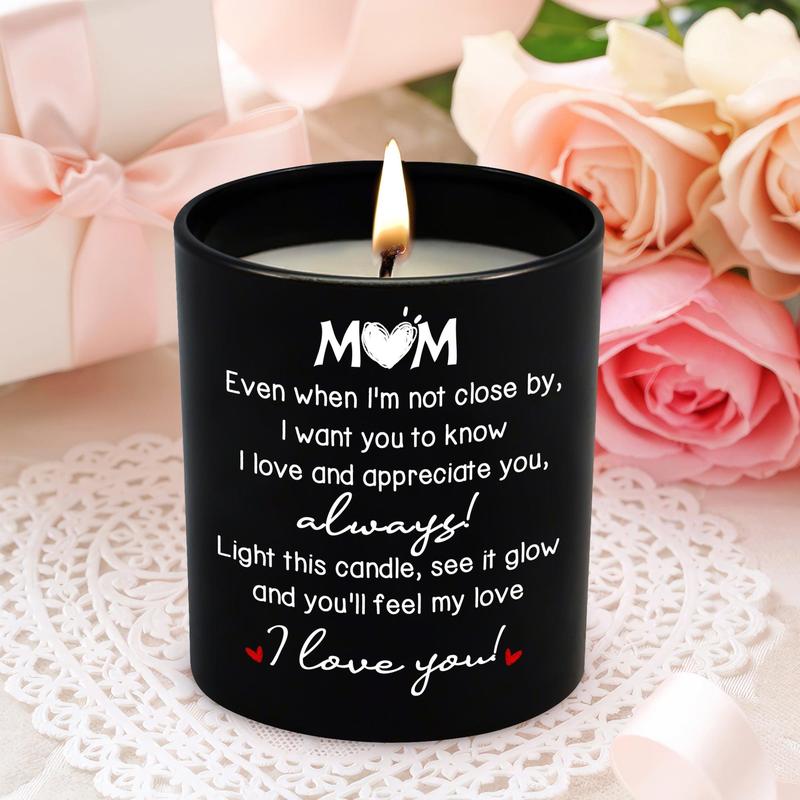Gifts for Mom from Daughter, Son, Bonus Mom, Stepmom Gifts, Long Distance - Birthday Gift, Christmas Gift for Mother - Lavender Scented Candle 10oz